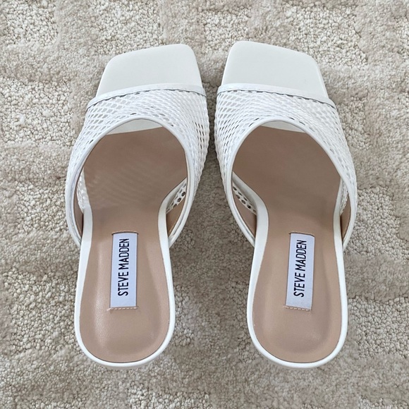 Steve Madden 👡 Mesh/Thong Heel Size 8 - Picture 6 of 12
